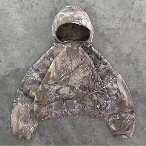 Y2K Camoflouge Hoodie